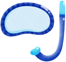 mergulho mascarar com snorkel png