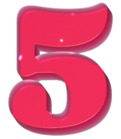 5 Y2K Sweet Jelly Number png