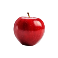 AI generated Red apple clip art png