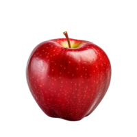 AI generated Red apple clip art png