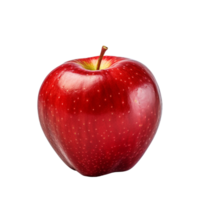 AI generated Red apple clip art png