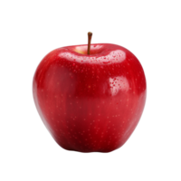 AI generated Red apple clip art png