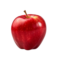 AI generated Red apple clip art png