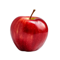 ai généré rouge Pomme agrafe art png