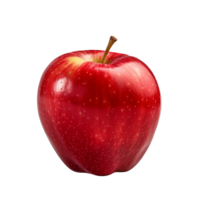 AI generated Red apple clip art png