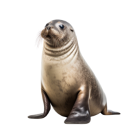 ai gerado foca grampo arte png