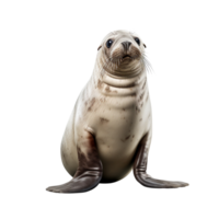 ai gerado foca grampo arte png