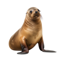 AI generated Sea lion clip art png