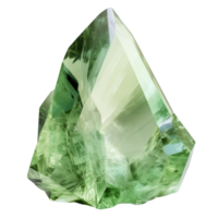 AI generated Prasiolite gemstone clip art png