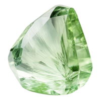 AI generated Prasiolite gemstone clip art png