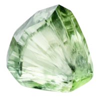 AI generated Prasiolite gemstone clip art png