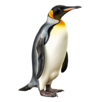 ai gegenereerd pinguïn klem kunst png