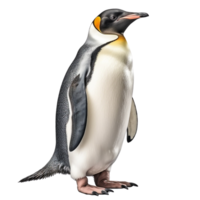 ai gerado pinguim grampo arte png