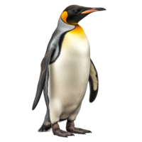 ai gegenereerd pinguïn klem kunst png