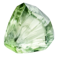 AI generated Prasiolite gemstone clip art png