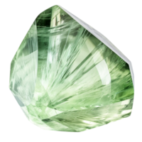 AI generated Prasiolite gemstone clip art png