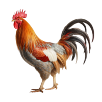 AI generated Rooster clip art png