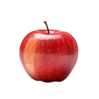 AI generated Red apple clip art png