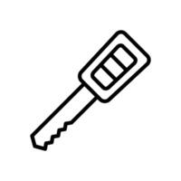 car key icon symbol vector template collection