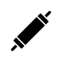 rolling pin icon symbol vector template collection