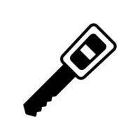 car key icon symbol vector template collection