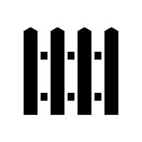 fence icon symbol vector template collection