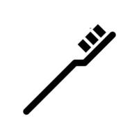 toothbrush icon symbol vector template collection