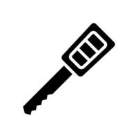 car key icon symbol vector template collection