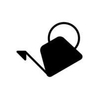 watering can icon symbol vector template collection