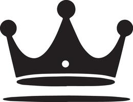 Crown vector icon design isolated on white background king or queen symbol for your web site design