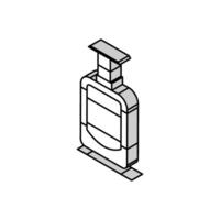 tram transport vehicle isometric icon vector illustration