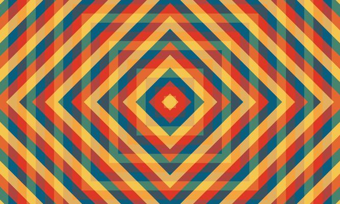 Abstract retro psychedelic trippy background