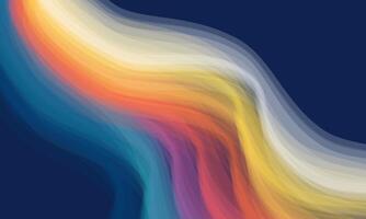 Abstract colorful wavy retro spectrum wallpaper background vector