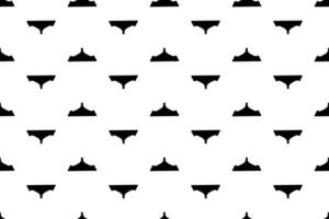 Ornament pattern design. Classic repeat textile vector