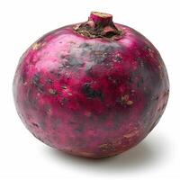 AI generated Rutabaga on white isolated background - AI generated image photo