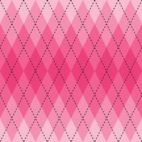 Pink gradient argyle pattern. Argyle vector pattern. Argyle pattern. Seamless geometric pattern for clothing, wrapping paper, backdrop, background, gift card, sweater.