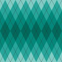 Green gradient argyle pattern. Argyle vector pattern. Argyle pattern. Seamless geometric pattern for clothing, wrapping paper, backdrop, background, gift card, sweater.