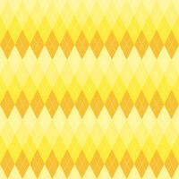 Yellow gradient argyle pattern. Argyle vector pattern. Argyle pattern. Seamless geometric pattern for clothing, wrapping paper, backdrop, background, gift card, sweater.