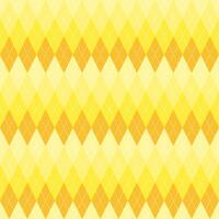 Yellow gradient argyle pattern. Argyle vector pattern. Argyle pattern. Seamless geometric pattern for clothing, wrapping paper, backdrop, background, gift card, sweater.