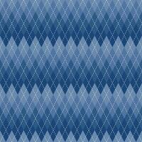 Navy blue gradient argyle pattern. Argyle vector pattern. Argyle pattern. Seamless geometric pattern for clothing, wrapping paper, backdrop, background, gift card, sweater.