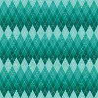 Green gradient argyle pattern. Argyle vector pattern. Argyle pattern. Seamless geometric pattern for clothing, wrapping paper, backdrop, background, gift card, sweater.