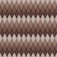 Brown gradient argyle pattern. Argyle vector pattern. Argyle pattern. Seamless geometric pattern for clothing, wrapping paper, backdrop, background, gift card, sweater.