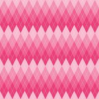 Pink gradient argyle pattern. Argyle vector pattern. Argyle pattern. Seamless geometric pattern for clothing, wrapping paper, backdrop, background, gift card, sweater.