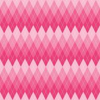 Pink gradient argyle pattern. Argyle vector pattern. Argyle pattern. Seamless geometric pattern for clothing, wrapping paper, backdrop, background, gift card, sweater.