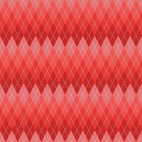 Red gradient argyle pattern. Argyle vector pattern. Argyle pattern. Seamless geometric pattern for clothing, wrapping paper, backdrop, background, gift card, sweater.