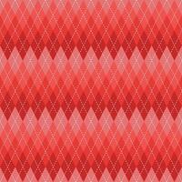 Red gradient argyle pattern. Argyle vector pattern. Argyle pattern. Seamless geometric pattern for clothing, wrapping paper, backdrop, background, gift card, sweater.