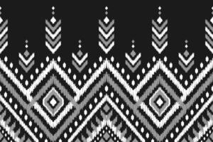 Ethnic ikat seamless pattern in tribal. American, Mexican style. Aztec geometric ornament print. vector