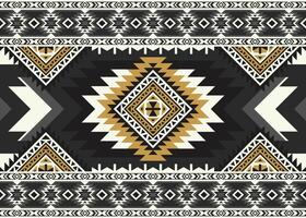 azteca tribal geométrico étnico sin costura modelo. Clásico nativo americano étnico vector antecedentes. tradicional ornamento retro estilo. diseño textil, tela, ropa, cortina, alfombra, ornamento, envase.