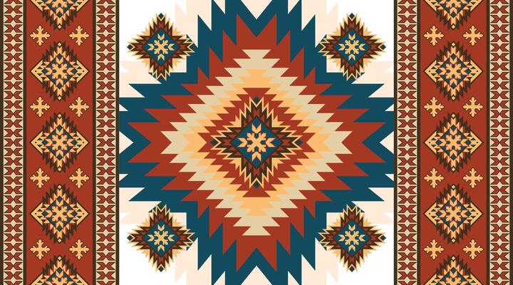 Aztec tribal geometric ethnic seamless pattern. Vintage Native American African Mexican. Ethnic oriental vector background. Traditional ornament. Design textile, fabric, clothing, curtain, wrapping.