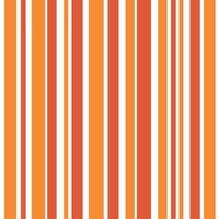 Seamless vector white background gift box pattern stripe balance stripe patterns cute vertical orange pastel color tone stripes different size symmetric pattern orange wallpaper vector.